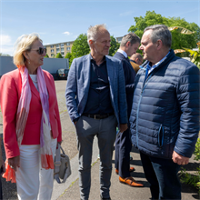 Bezoek Deltacommissaris